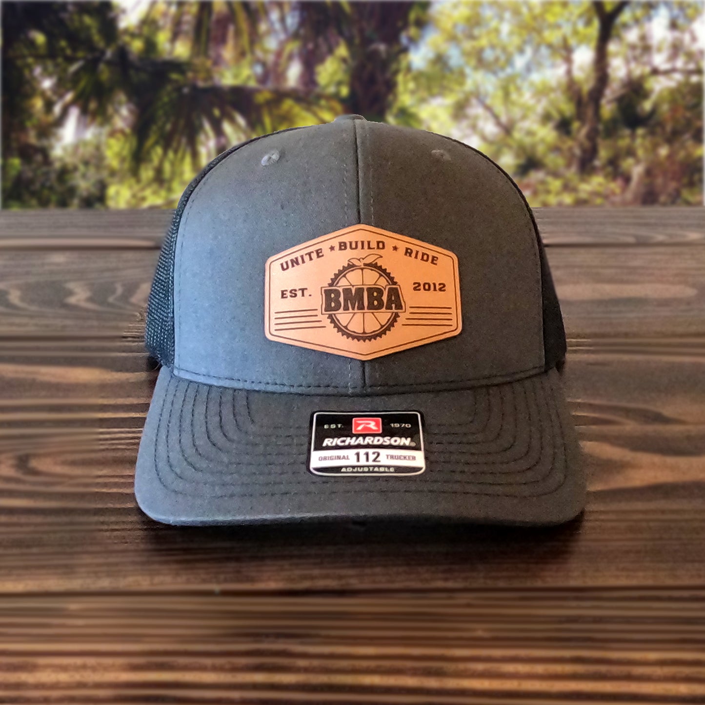 Richardson 112 Trucker - Charcoal/Black - BMBA Leather Hex-1