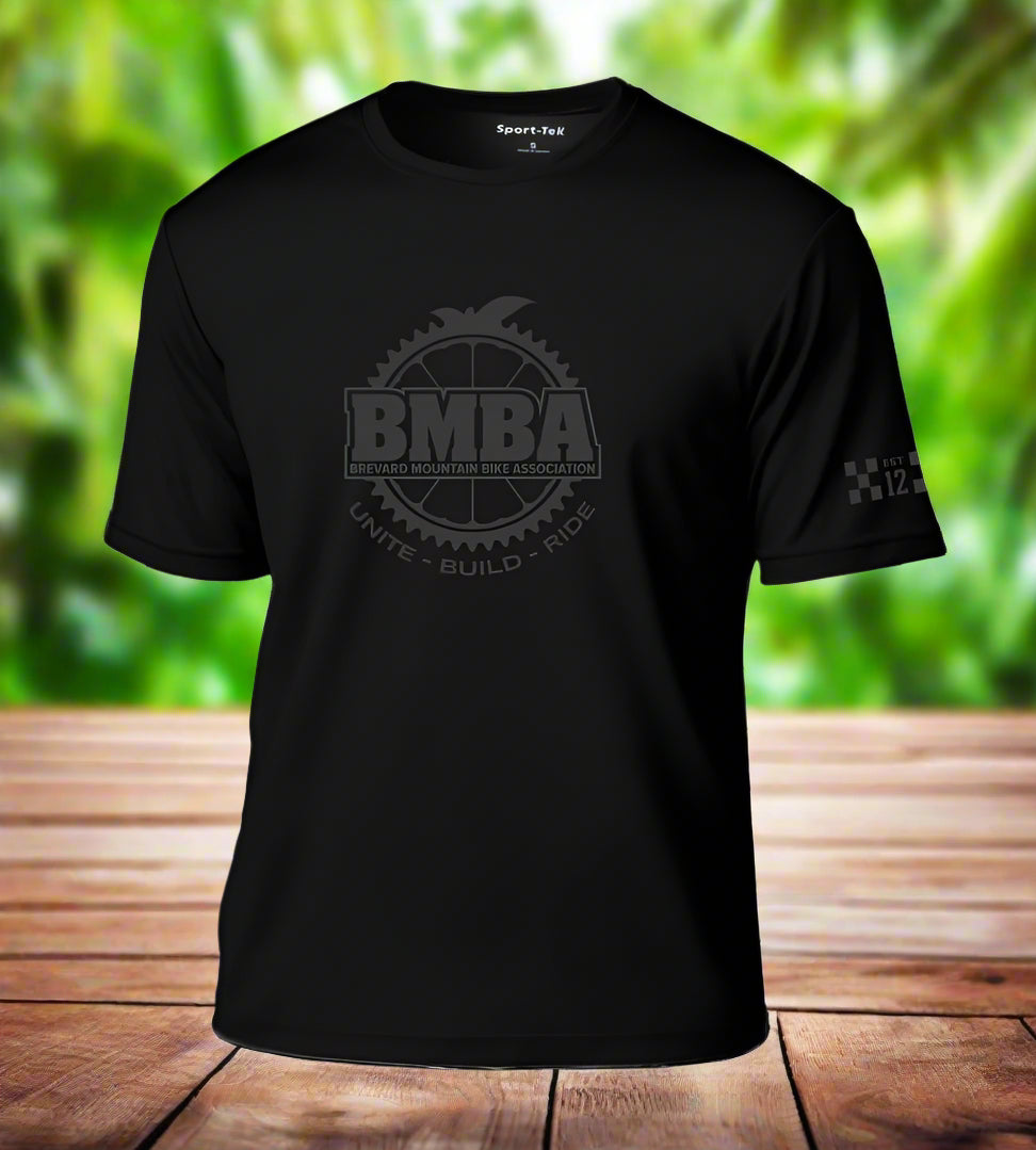 Unisex Jersey - BMBA Logo w/Moto-12 Sleeve - Black