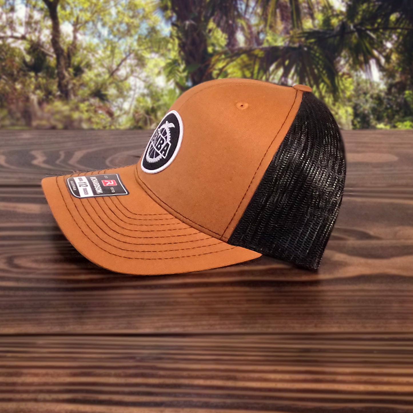 Richardson 112 Trucker - Caramel/Black - BMBA Round-BW