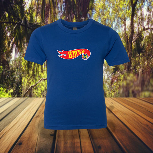 Youth T-Shirt - Next Level 3310 - Royal Blue -Hot Wheelies