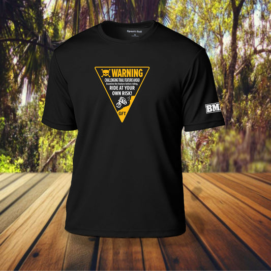 Unisex Jersey - GFT Warning Logo - Black