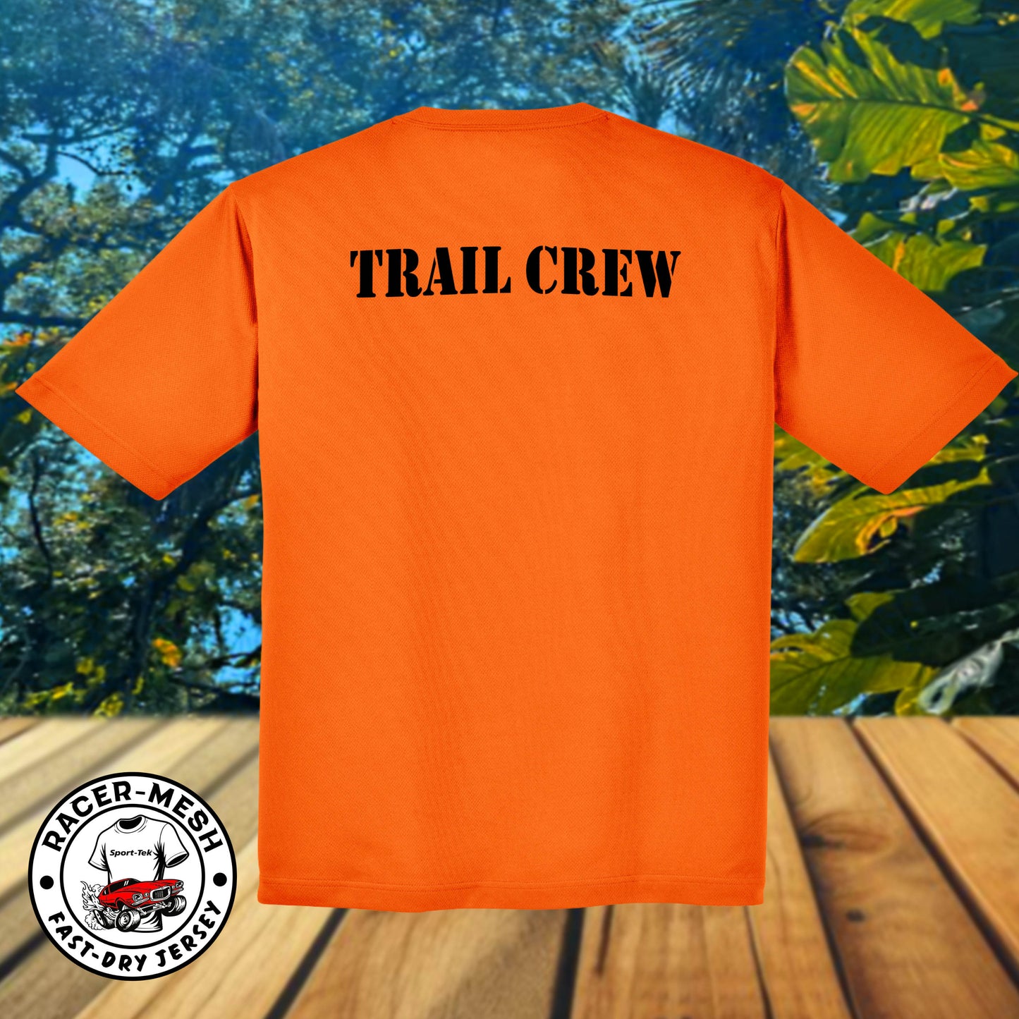 Unisex Jersey - No Dig/No Ride - Neon Orange/Black